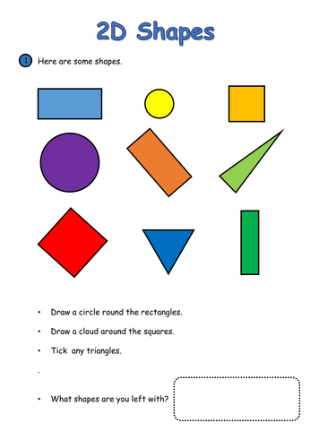 Year 1 - Week 9 - Geometry - Shape | Teaching Resources