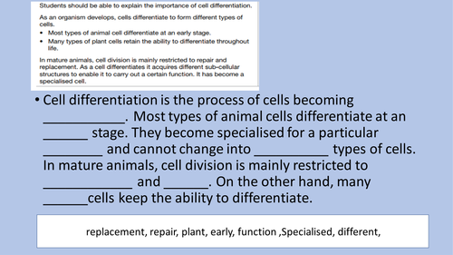 Aqa Biology Cell Structure Part 2 