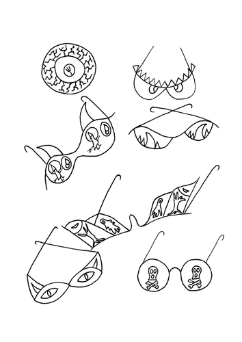 Halloween coloring pages. | Teaching Resources