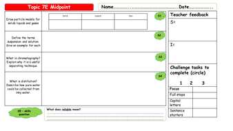 EXPLORING SCIENCE 7 ASSESSMENT - ALL UNITS!! DIFFERENTIATED ALL ...