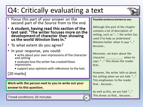 how to critically evaluate