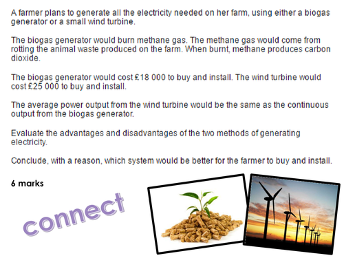 Global Energy Supplies Lesson