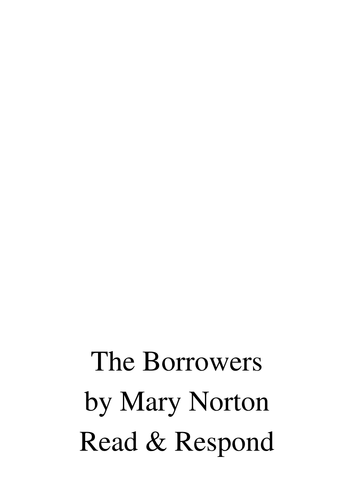 The Borrowers Read and Respond