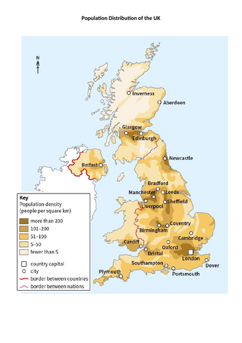 The UK Lesson 5 - UK Population