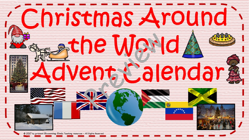 children around the world advent calendar