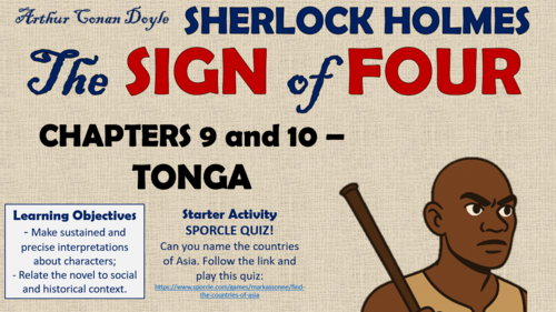 The Sign of Four - Tonga!