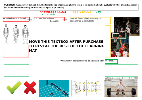 EXAM TECHNIQUE MUST - GCSE PE AQA (9-1) Exam prep -how to answer long / extended answer questions