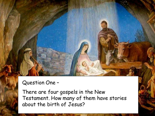Christmas Bible Quiz Powerpoint Teaching Resources