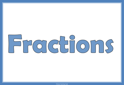 Year 1 Maths: Fractions lessons, activities and display pack | Teaching ...