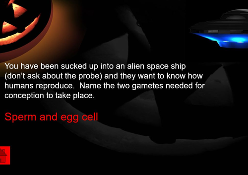 Halloween Quiz and Boardgame - Biology Edition | Teaching Resources