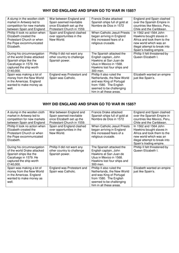 gcse-history-early-elizabethan-england-l8-why-did-england-and-spain-go