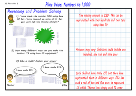 Place value year 2 image