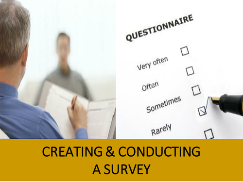 AQA 7993 EPQ Taught Skills for Students - Designing and Conducting the Survey