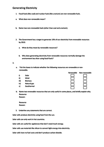 KS4 Physics Worksheet Pack | Teaching Resources