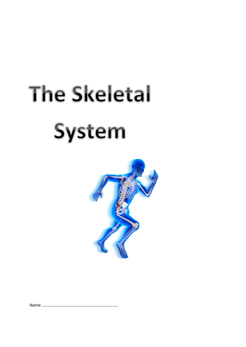 GCSE PE - The Skeletal System Revision Booklet | Teaching Resources