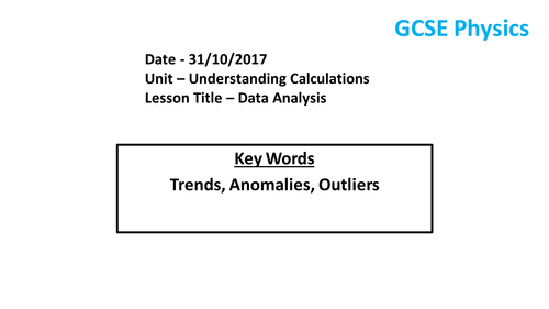Proportionality Graphs - Introduction to GCSE Physic Calculations, Lesson 4