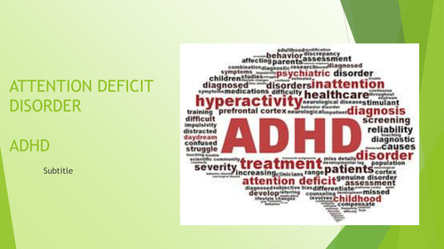 ADHD CPD Presentation