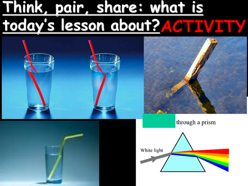 Light, refraction, concave lens, convex lenses, refractive index and calculations. Complete lesson.