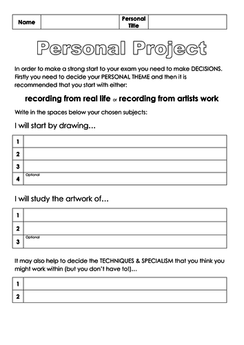 Amazing Art scheme of work A level personal themes 14 weeks | Teaching ...