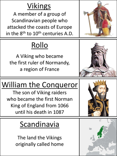 Vikings Word Wall Cards | Teaching Resources
