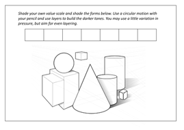 Elements of (Christmas) Art: Form and Value (Christmas-Themed Still