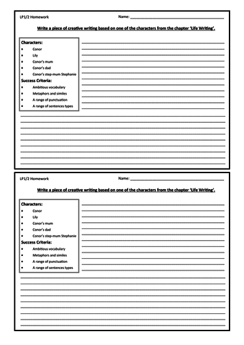 A Monster Calls three weeks of scheme KS3 | Teaching Resources