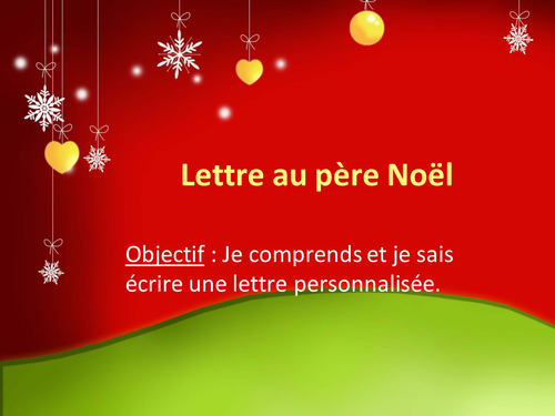 French Christmas- Lettre au Père Noël | Teaching Resources