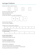 Combined Means Worksheet 9-1 GCSE | Teaching Resources