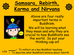 Buddhism Lesson On Samsara Karma And Nirvana Teaching Resources