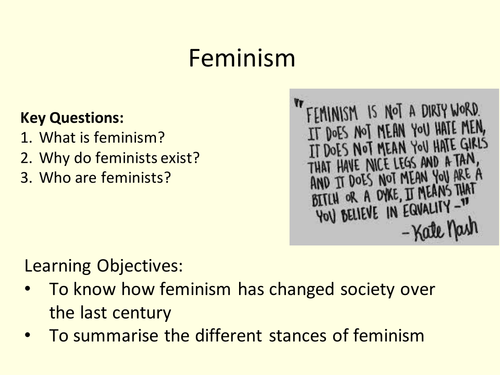 AQA A Level Sociology Feminism