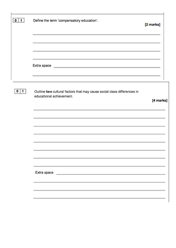 AQA A Level Sociology Education and Ethnicity - Institutional Racism Lesson Ten