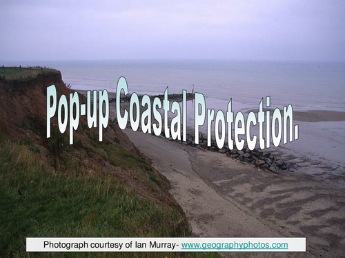 Coastal defence - pop-up model