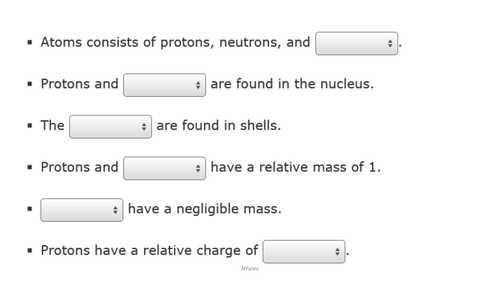 Ions, Atoms and Isotopes