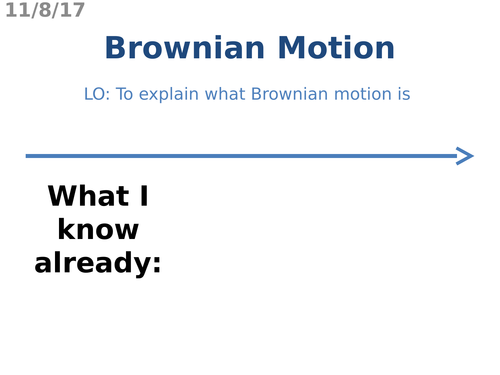 Brownian Motion