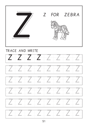 Set of cursive letter A-a to Z-z dot to dot worksheets with pictures ...