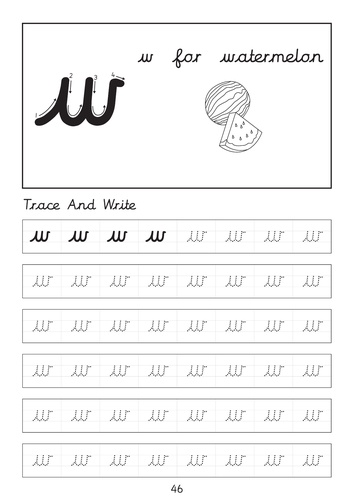 Set of cursive letter A-a to Z-z dot to dot worksheets with pictures ...