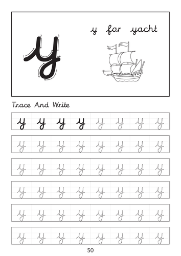 Set of cursive letter A-a to Z-z dot to dot worksheets with pictures ...