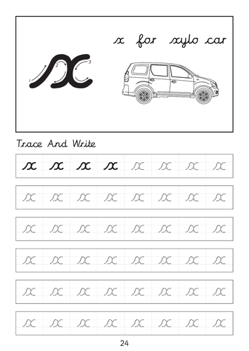 Set of cursive small letters a to z dot to dot worksheets sheets with ...