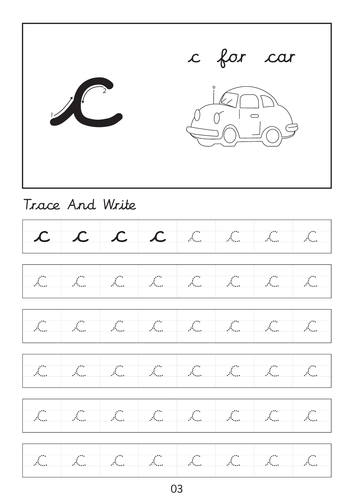 Set of cursive small letters a to z dot to dot worksheets sheets with ...