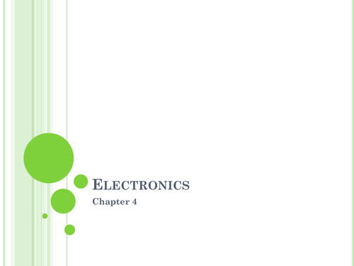 Complete Electronics Presentation Slides