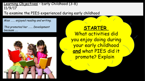 Early Childhood Life Stage | Teaching Resources