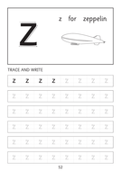 set of simple letter a a to z z dot to dot worksheets with pictures