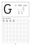 Set of simple capital letters A to Z dot to dot worksheets sheets with ...