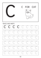 Set of simple capital letters A to Z dot to dot worksheets sheets with ...