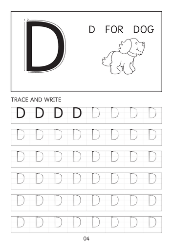 Set of simple capital letters A to Z dot to dot worksheets sheets with ...