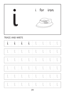 Set of simple small letters a to z dot to dot worksheets sheets with ...