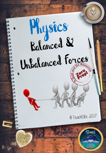 Balanced and Unbalanced Force | Teaching Resources