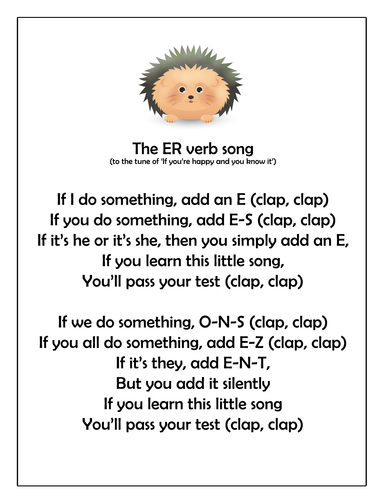 the-er-verb-song-french-er-verbs-teaching-resources