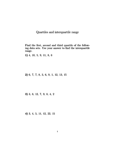 quartiles-and-interquartile-range-worksheet-with-solutions-teaching-resources