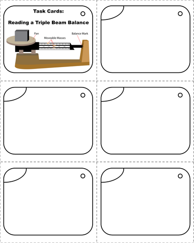 triple beam balance worksheet